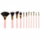 BH Cosmetics Dot Collection - 11 Piece Brush Set Pink