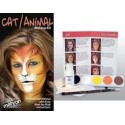 MEHRON Cat/Animal - Character Makeup Kit