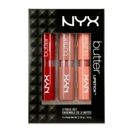 Nyx 3 Pc. Butter Lipstick Set