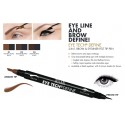 milani eye tech define 2 in 1 brow  eyeliner felt tip