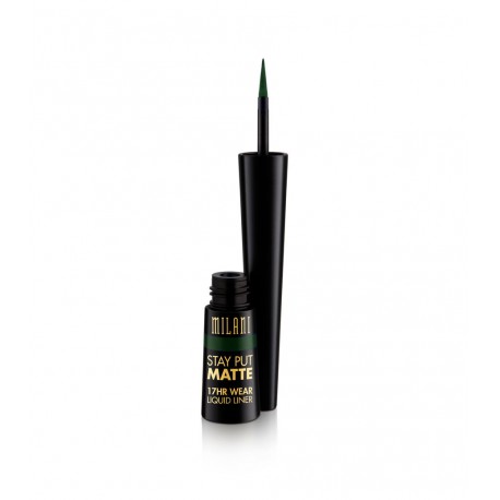 MILANI Stay Put Matte 17HR Wear Liquid Eyeliner - Black matte