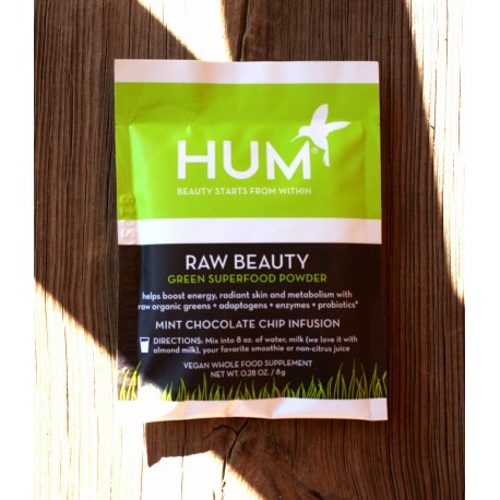 HUM NUTRITION Raw Beauty Mint Chocolate Chip INFUSION 8gr