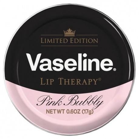 Vaseline Lip Tin Pink Bubbly - 0.6oz