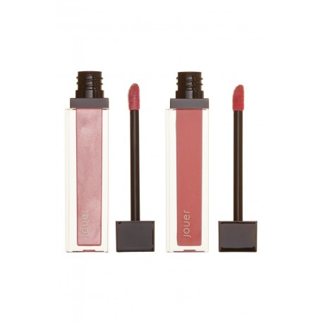 JOUER Long-Wear Lip Crme Liquid Lipstick Duo in Melon & Citronade