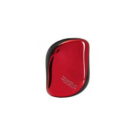 TANGLE TEEZER Compact Styler Red Chrome Hairbrush