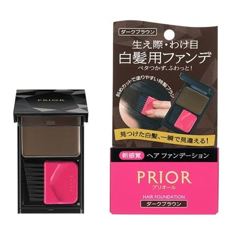 Shiseido Prior Hair Foundation Dark Brown