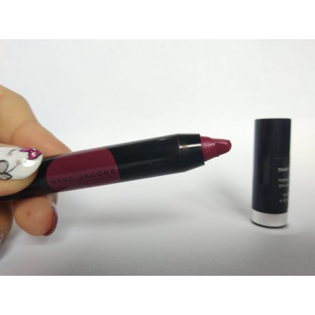 marc jacobs liquid lip crayon plum and get it