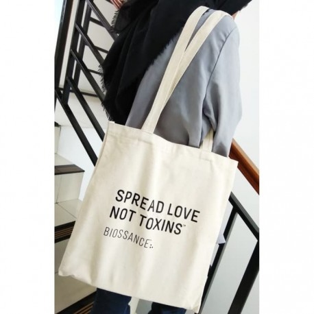 BIOSSANCE CANVAS TOTE BAG