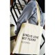 BIOSSANCE CANVAS TOTE BAG