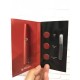 GIORGO ARMANI LIP MASETRO SAMPLE CARD FREE MINI BRUSH