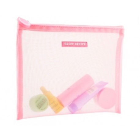 Glow Recipe Pink Mesh Zip Pouch