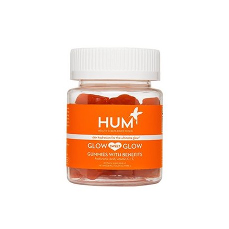 HUM Nutrition Glow Sweet Glow Skin Hydration - Vegan Gummies 14 Caps