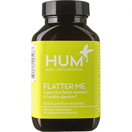 HUM Nutrition Flatter Me Digestive Enzyme Supplement 60Caps