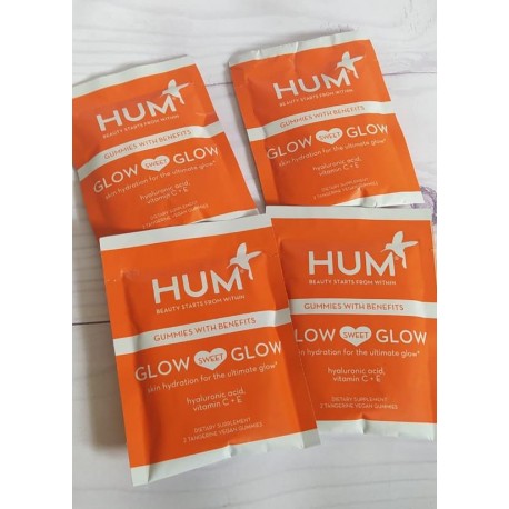 HUM Nutrition Glow Sweet Glow Skin Hydration - Vegan Gummies 14 Caps