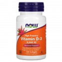 Now Foods, Vitamin D-3, 50 mcg (2,000 IU), 120 Softgels