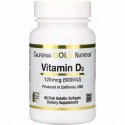 California Gold Nutrition, Vitamin D3, 5,000 IU, 90 Fish Gelatin