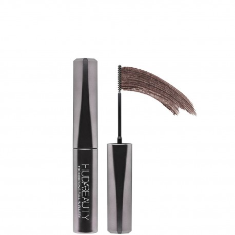 HUDA BEAUTY BOMBBROWS FULL 'N FLUFFY FIBER GEL - RICH BROWN