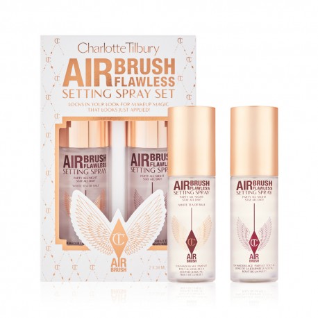 CHARLOTTE TILBURY AIRBRUSH FLAWLESS SETTING SPRAY SET