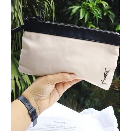 YSL Standard Pouch - Medium - Black