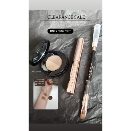 ABH Set Brow Powder Duo , Brush 7b & Brow gel